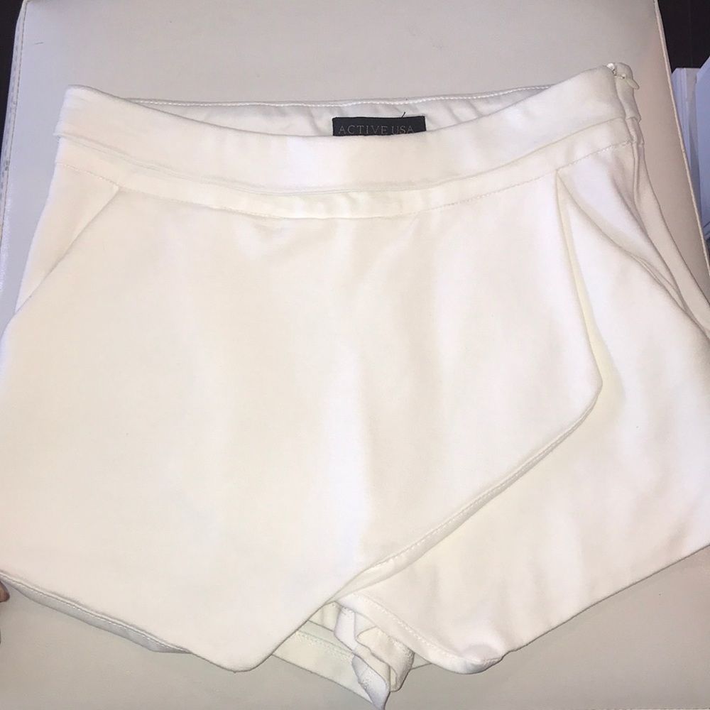 White skort